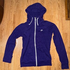 Nike Women's Deep Purple Full-Zip Hoodie